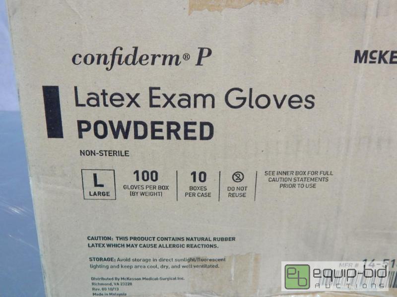 lot 2680 image: Box of Latex Exam Gloves