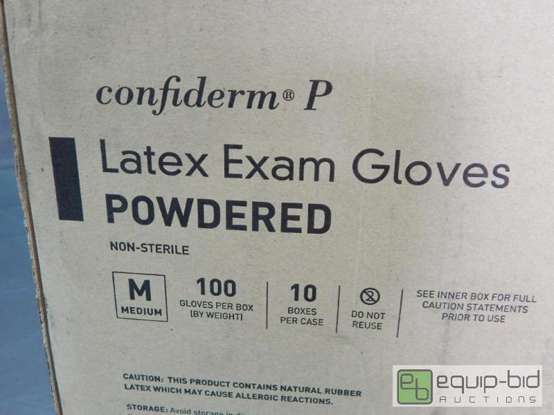 lot 2681 image: Box of Latex Exam Gloves