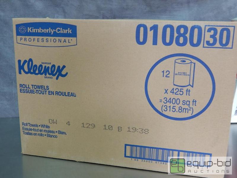 lot 2708 image: Case of Kleenex Roll Towels
