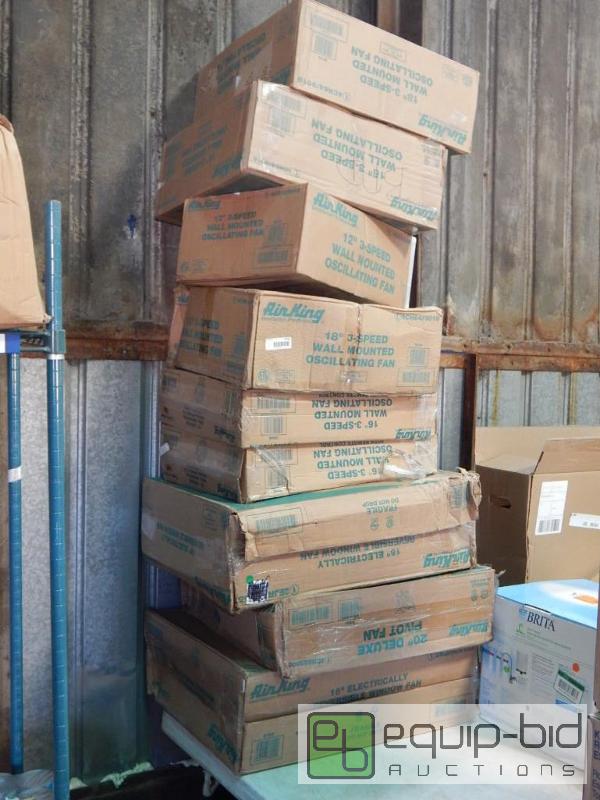 lot 2711 image: Lot of Air King Fans Store Returns