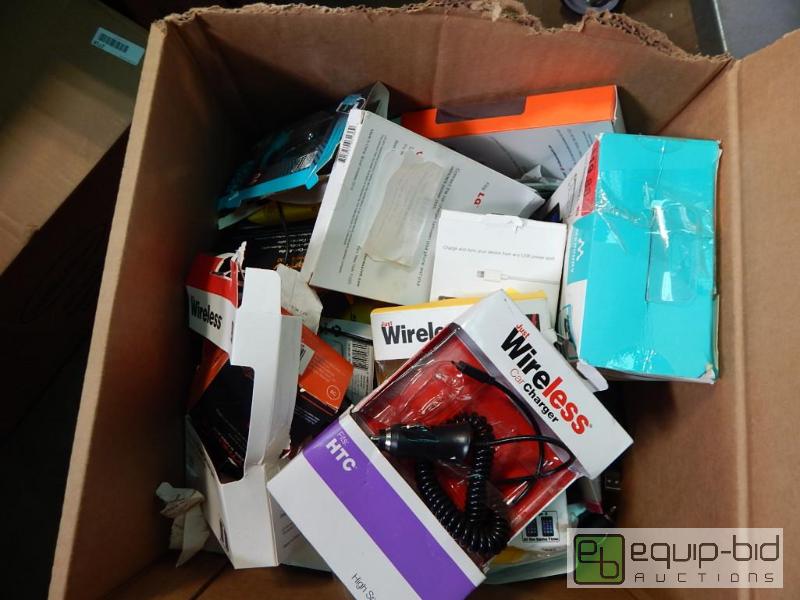 lot 2746 image: Box of Misc Phone Acc