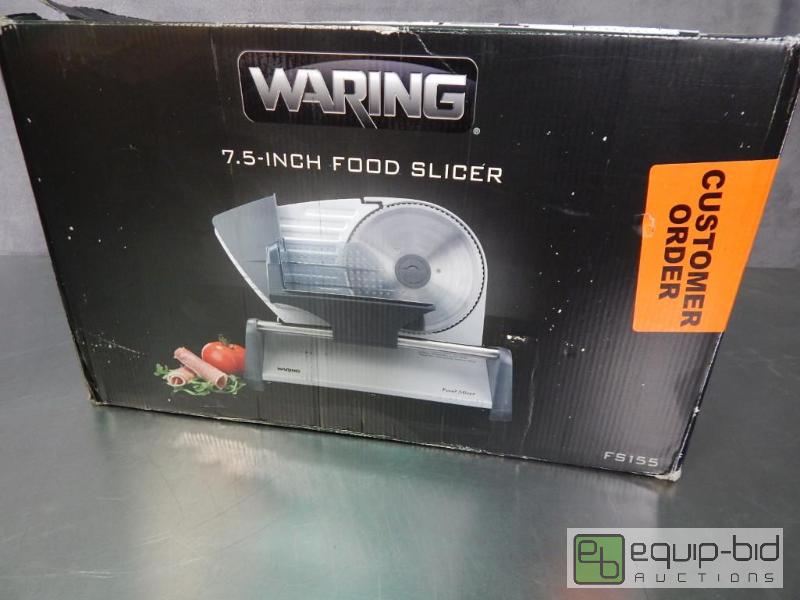 lot 2749 image: Waring Food Slicer