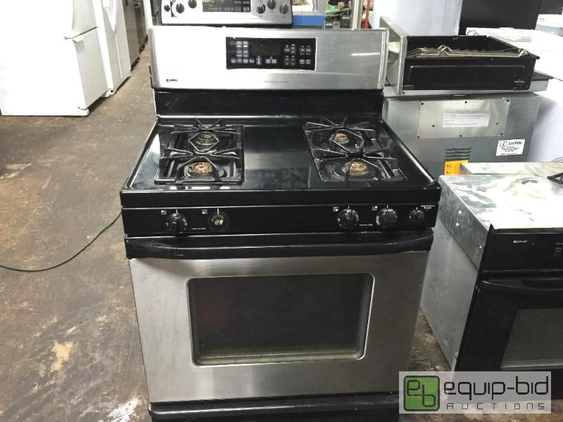 kenmore gas range self cleaning