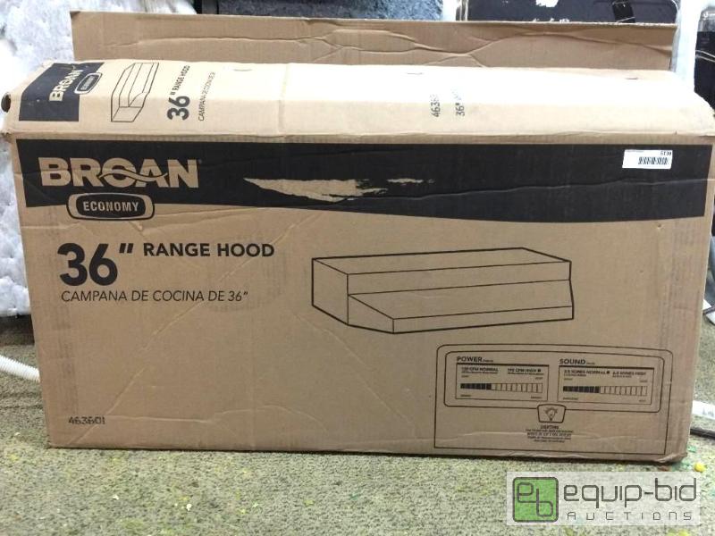 lot 5138 image: Broan Economy Series 36 Range Wall Hood