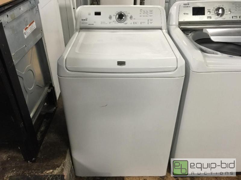 lot 5184 image: Maytag Bravos Top-Loader Washer with 4.0 cu. ft