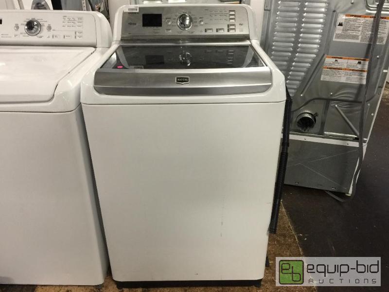 lot 5185 image: Maytag 4.5 cu. ft. Bravos XL High-Efficiency Top-Load Washer