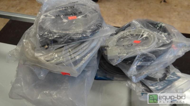 lot 127 image: Misc. Lot of Computer Cables & Cords