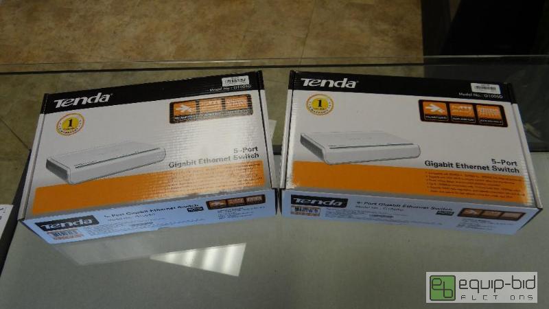 lot 131 image: Tenda Gigabit Ethernet Switch 8-Port