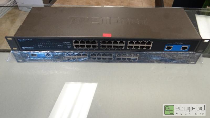 lot 136 image: 2 Trendnet Copper Gigabit Switch