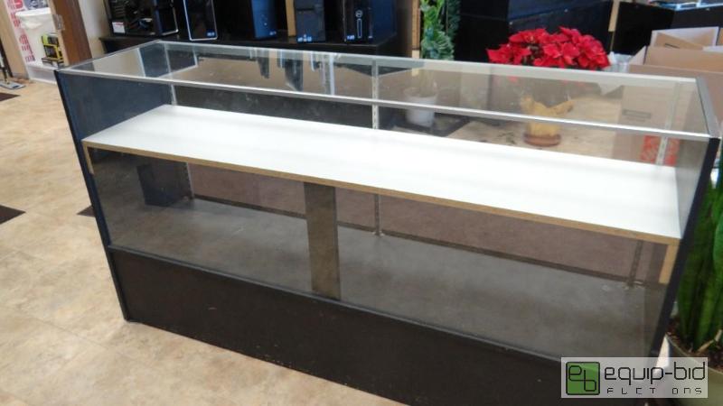lot 161 image: Glass Front Display Cabinet