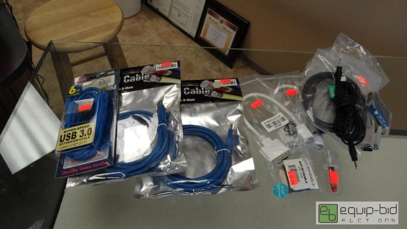 lot 178 image: Lot of Misc Computer Cables