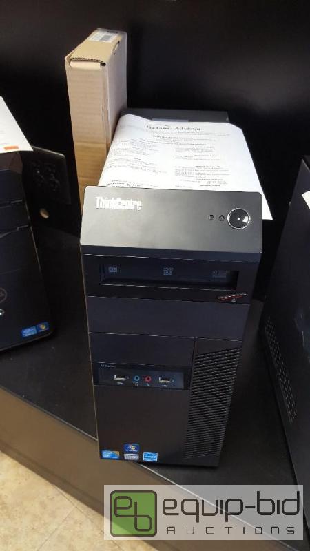 lot 3098 image: Dell Lenovo Computer tower
