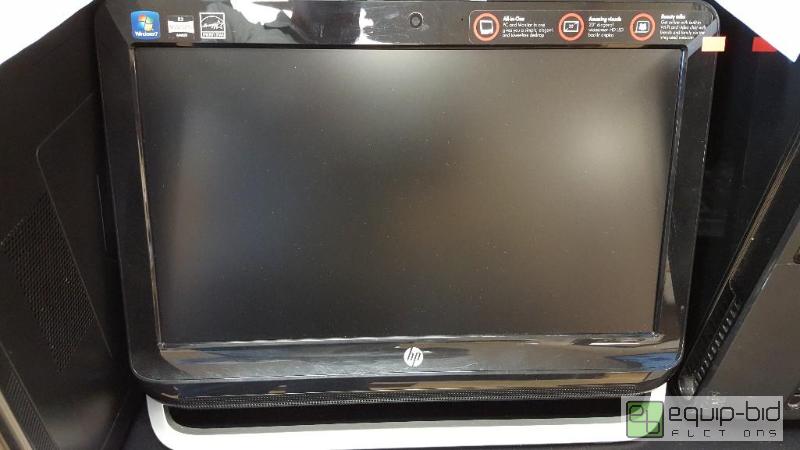 lot 3123 image: Hp all in one PC
