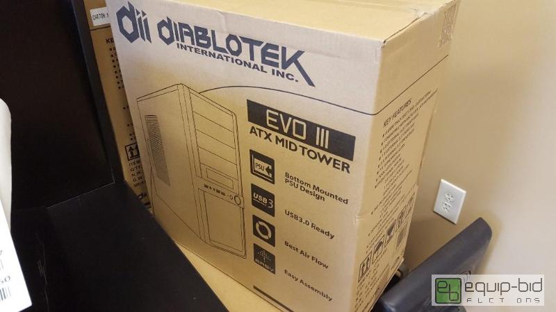 lot 3126 image: Diablotek EvoIII atx mid Tower