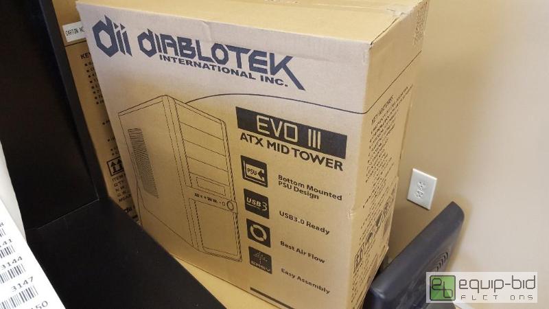lot 3127 image: Diablotek EvoIII atx mid Tower