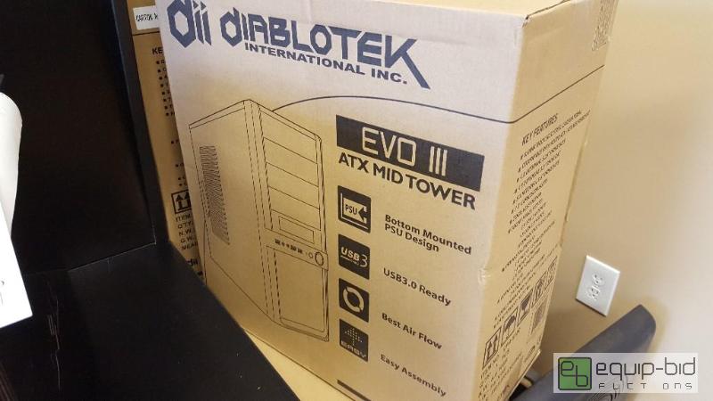 lot 3128 image: Diablotek EvoIII atx mid Tower