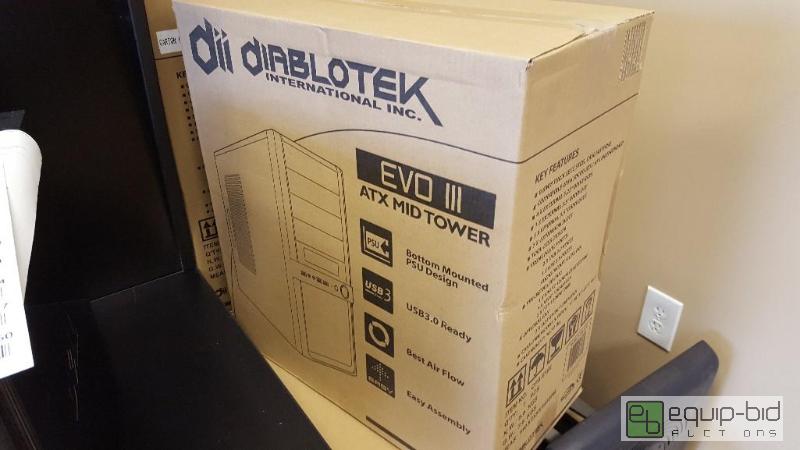 lot 3129 image: Diablotek EvoIII atx mid Tower