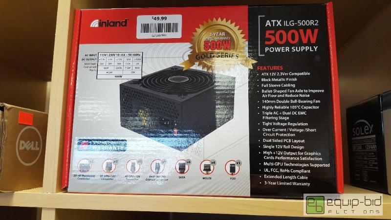 lot 3132 image: Inland 500w Power Supply