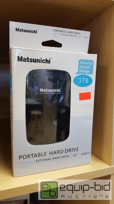 lot 3134 image: Matsunichi Portable Hard Drive