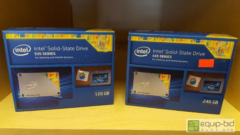 lot 3144 image: Intel Solid State Hard Drives