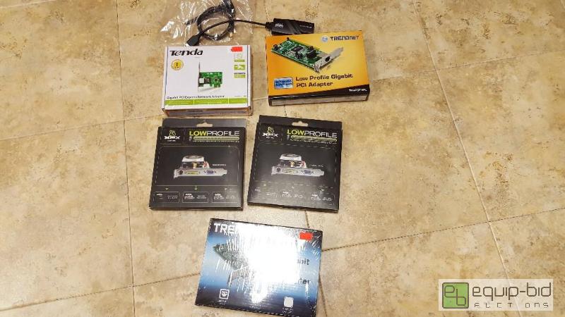 lot 3147 image: Lot of Pc Desktop Network Adapters