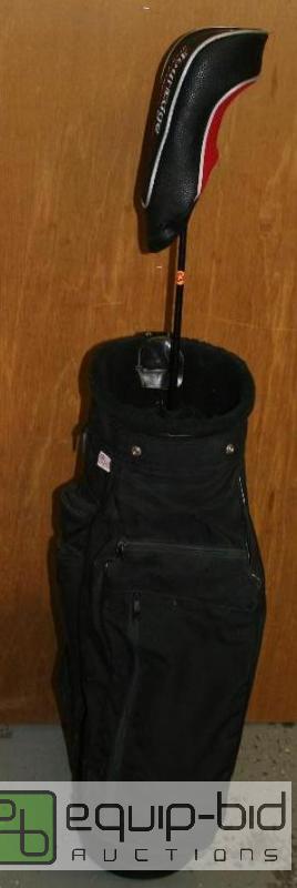 lot 2069 image: Golf club bag made in USA. Has cover, in grea...