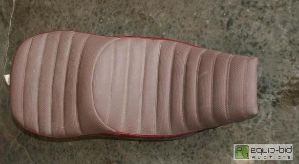 lot 2091 image: Motorcycle seat 26&quotlong 10&quot up at p...