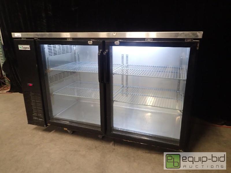 Muscular Tear Instruct Supera 60" Glass Door Back Bar Cooler (BBC-24-60G) | New and Used Premier  Restaurant Equipment Auction | Equip-Bid