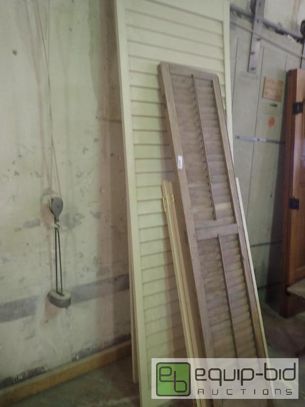 lot 2705 image: Lot Of Shutters
