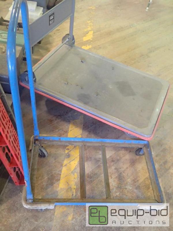 lot 2724 image: (2) Equipment Moving Carts