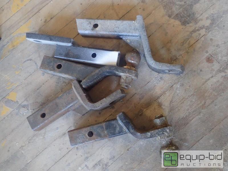 lot 2731 image: Large Lot of Reciever Hitch Attachments and Balls