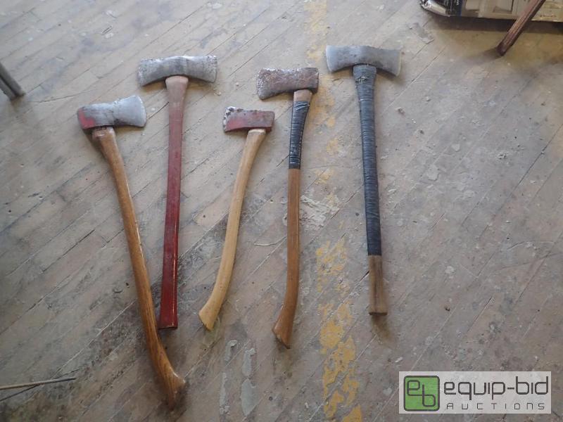 lot 2769 image: (5) Misc Size Axes