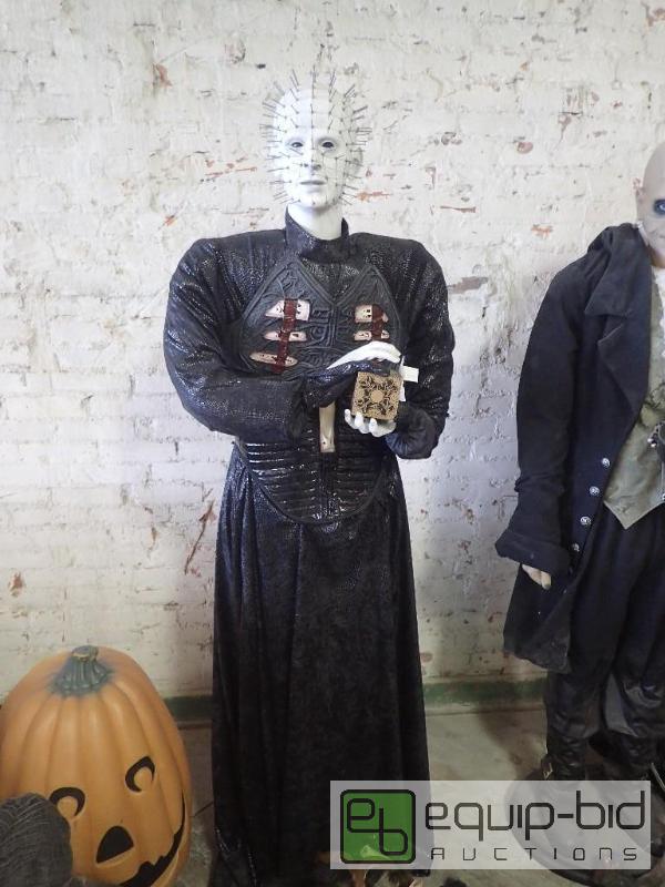 lot 2808 image: Tall Scale Hellraiser Haloween Figure