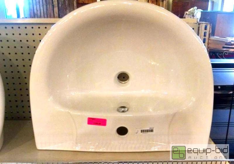 lot 3119 image: 1 Wall Mount Sink model 0110718007 23&quot w...