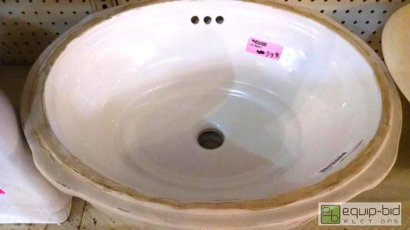 lot 3120 image: 1 American Standard 7102853075 Sink, Under Co...
