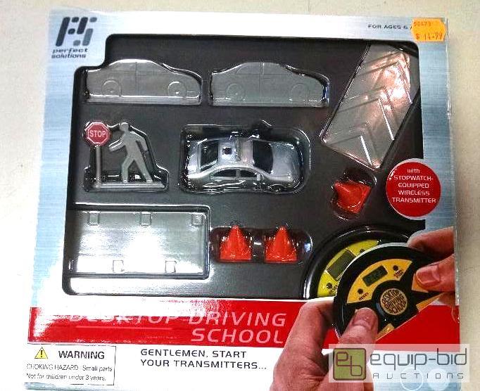 lot 4095 image: Qnty 4pcs Desktop Driving School Radio Contro...