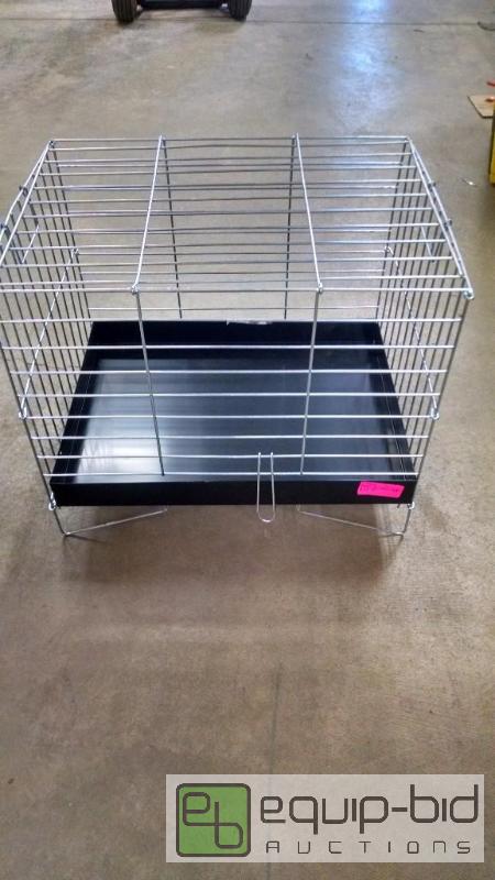 lot 4098 image: 2 cages for small animals 20&quot x 15&quot...