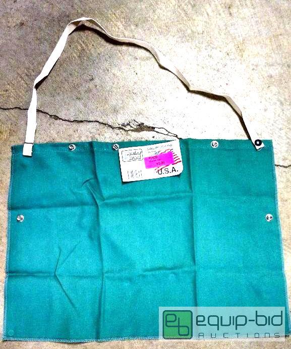 lot 4103 image: 6 Welding Bibs with snaps Anchor Brand Model ...