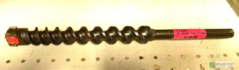 lot 4191 image: 1 38 inch by 16 inch sds masonry bit...