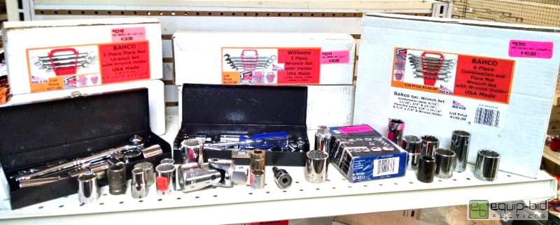 lot 4198 image: 6 sets of sockets and wrenches,consisting of ...