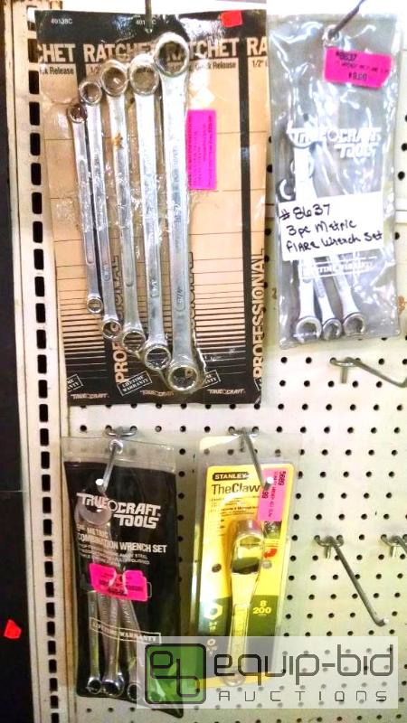 lot 4208 image: wrench sets,5 pc double boxed end wrench set ...