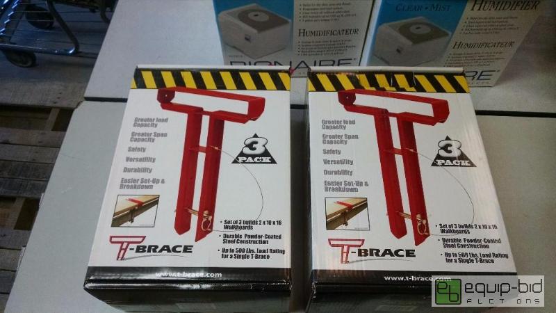 lot 4240 image: 6 pcs T Brace For Making Scaffolding...