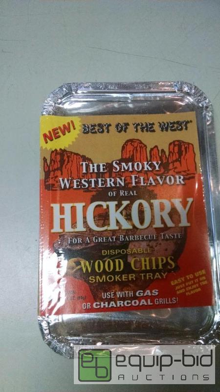 lot 4241 image: 6 Boxes of Hickory Smoker Trays disposable 12...