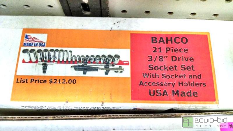 lot 4265 image: Bahco&nbsp21 pc socket set, 38 drive see pi...