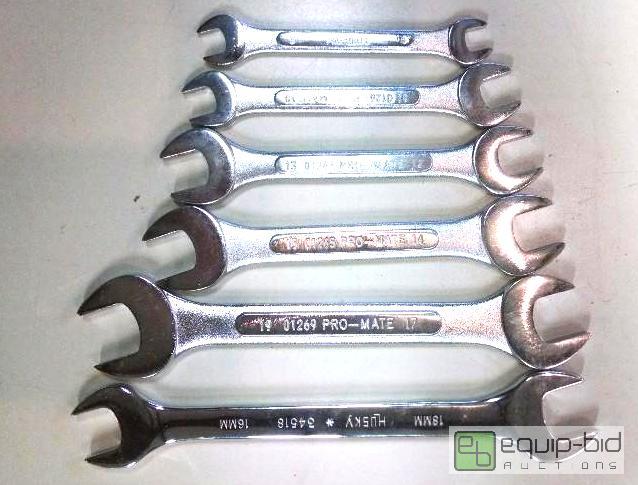 lot 4482 image: Qnty&nbsp3 sets of 6pc Double Open End Metri...