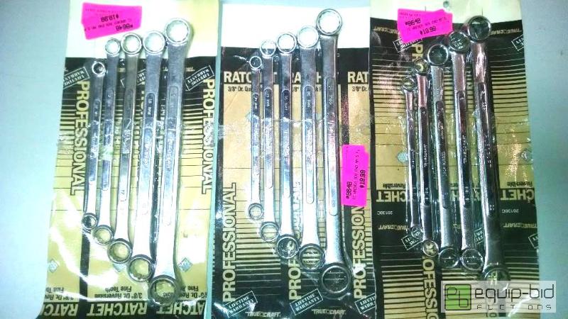 lot 4489 image: qnty 3 5 pc True Craft Metric Double Box End ...