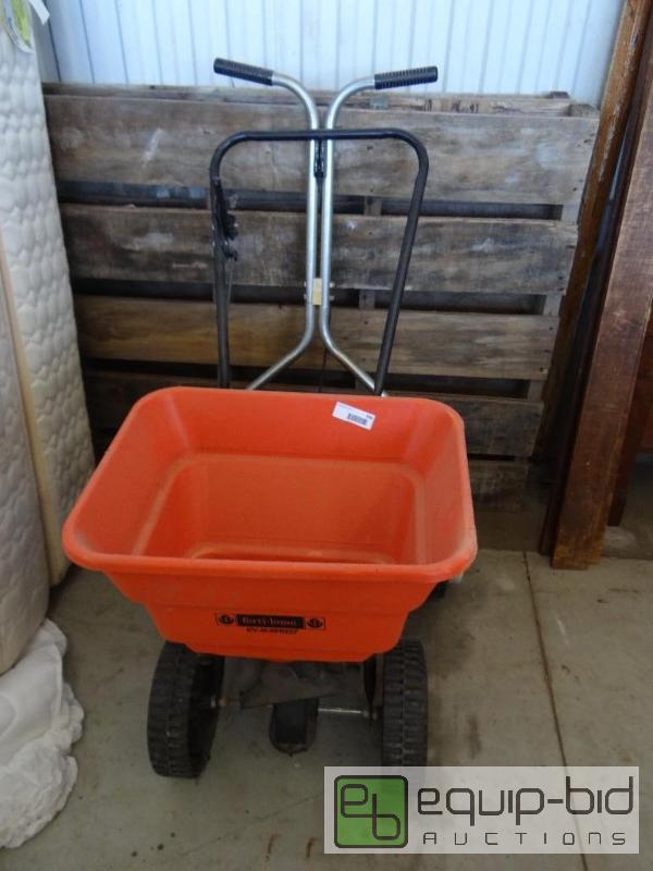lot 596 image: Lot of 2 seed spreaders....
