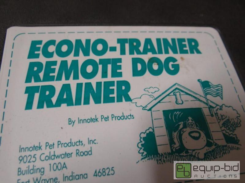 lot 706 image: Remote dog trainer with box....