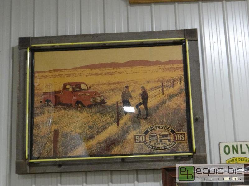 lot 731 image: Large 1948-1998 50 yr Ford F-series wall sign...