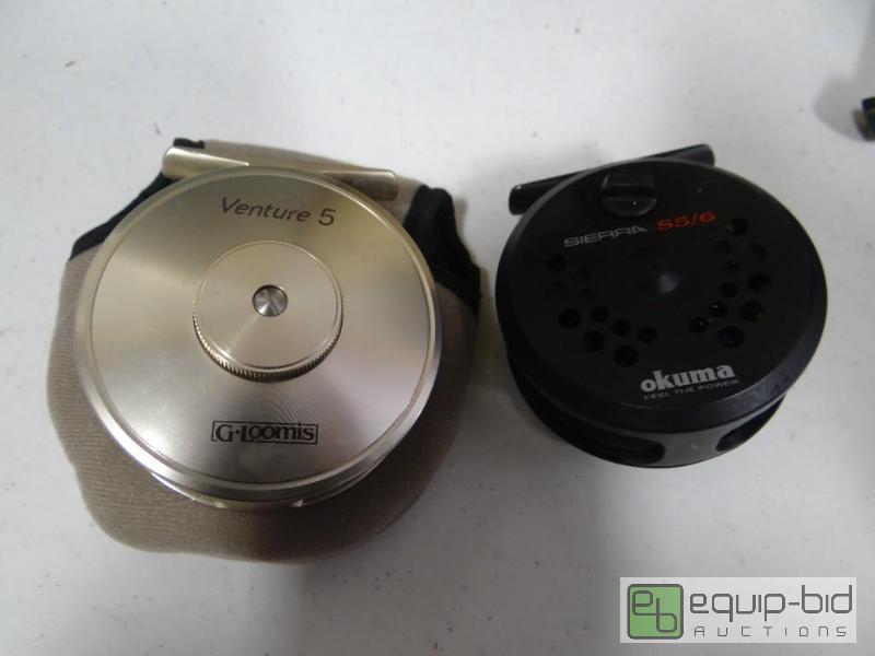 lot 832 image: Lot of 2 fly rod fishing reels.  1 is a G-Loo...